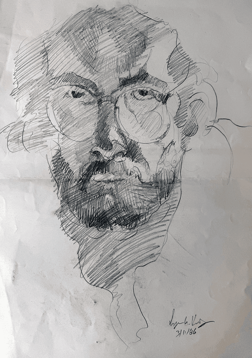 Self portrait 1986
